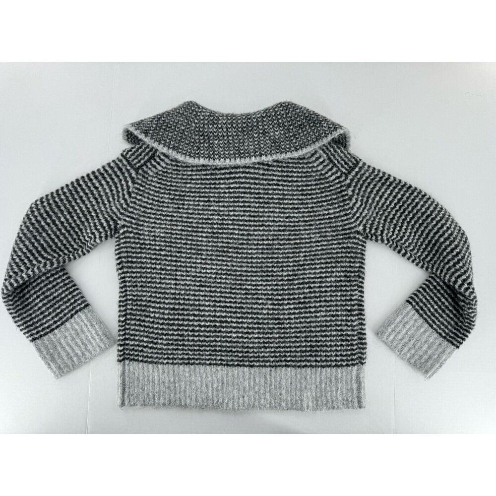 Banana Republic Sweater Sz XS Johnny Collar Wool Striped Preppy Old Money​ - Picture 14 of 14